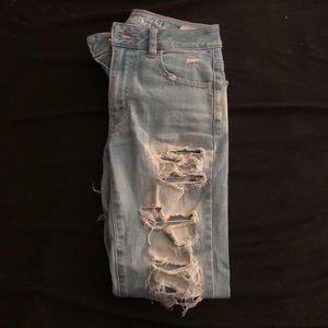 American Eagle high-rise skinny jeans / / 00